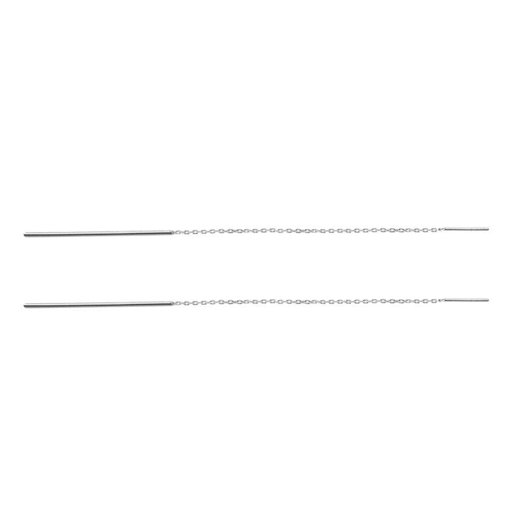 Simple Ear Lines Sterling Silver - soufeelus