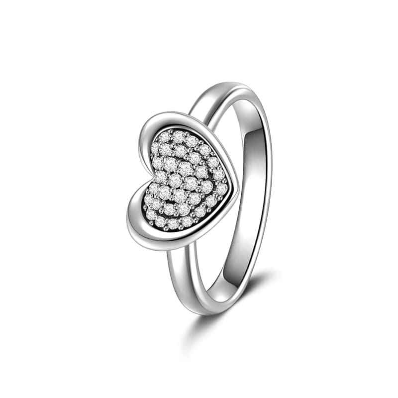 Silver Heart Of Hearts Ring Charm 925 Sterling Silver