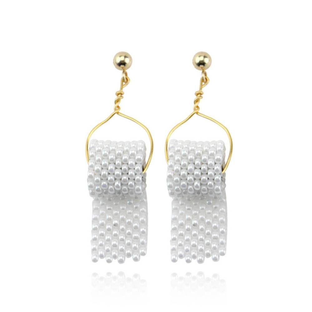 White Whistle Drop Earrings Women Gift - soufeelus