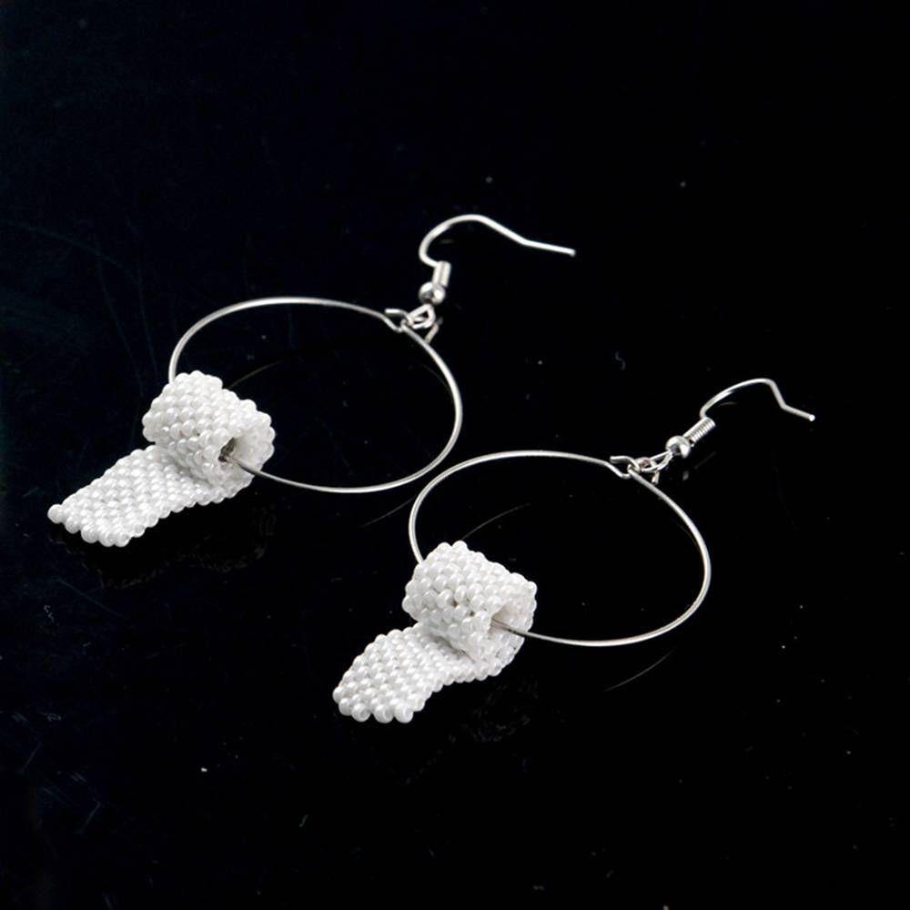 White Whistle Drop Earrings Women Gift - soufeelus