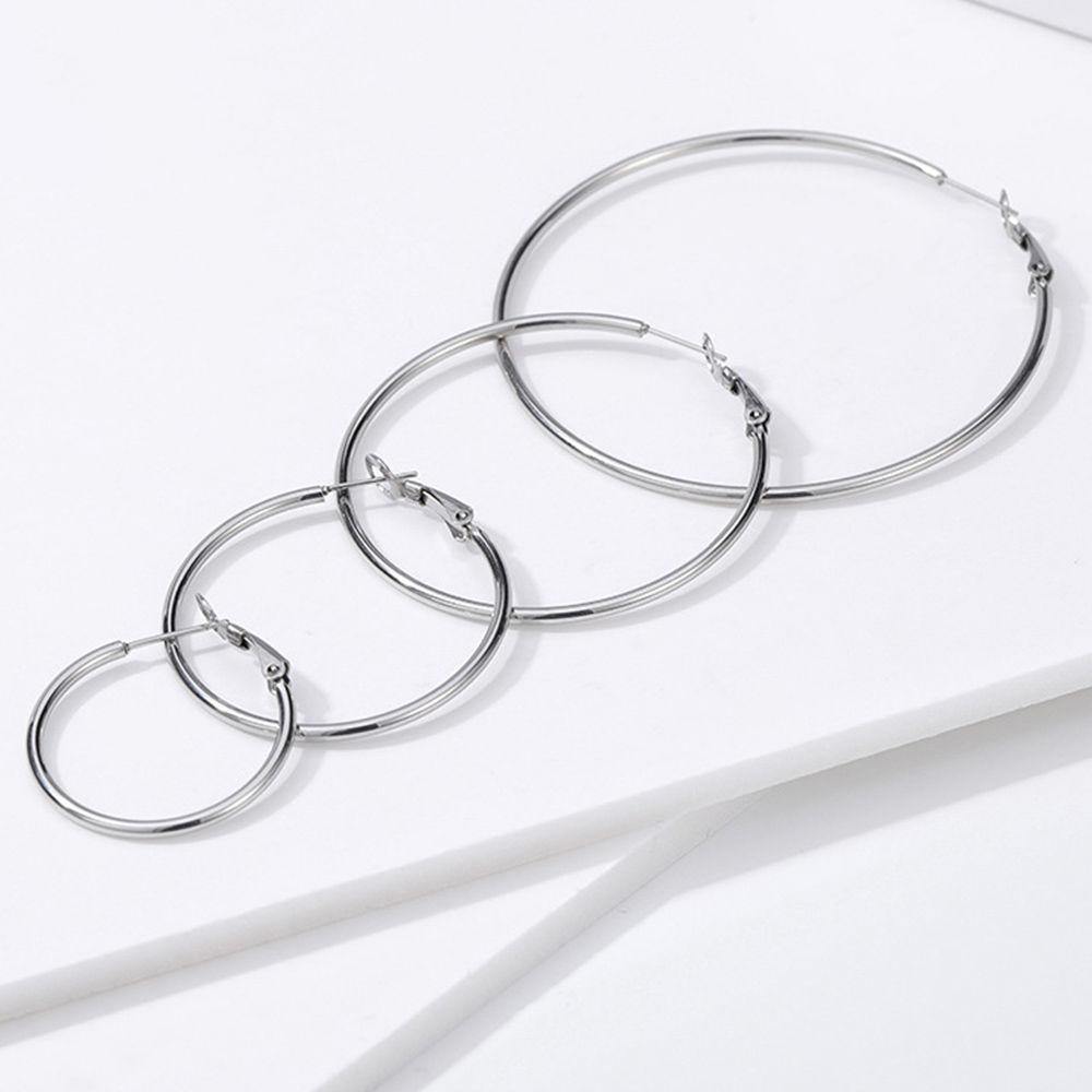 Simple Earrings Steel - soufeelus