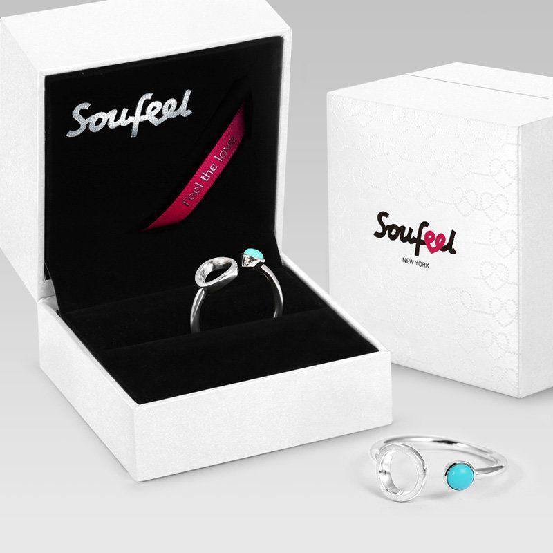 Soufeel Heart Lake Ring Silver - soufeelus