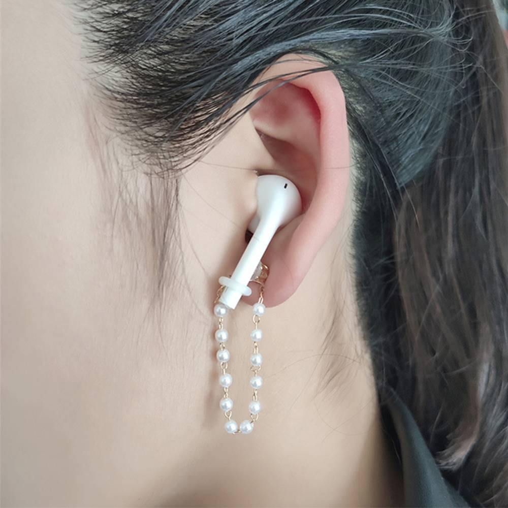 Pearl Anti-Lost Airpods Earrings - 1 Pair - soufeelus