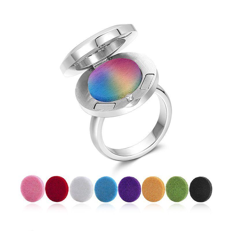 Sunshine Of Love Floating Locket Ring Alloy