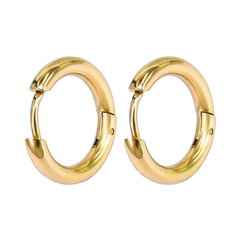 Exquisite Earrings Gold Plated Alloy 1PC - soufeelus