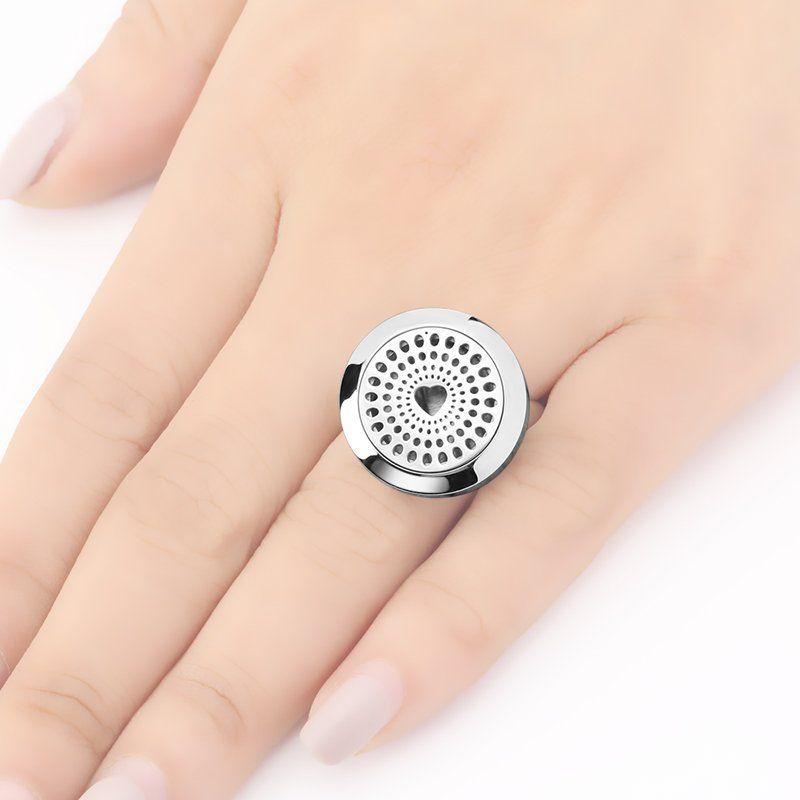 Sunshine Of Love Floating Locket Ring Alloy