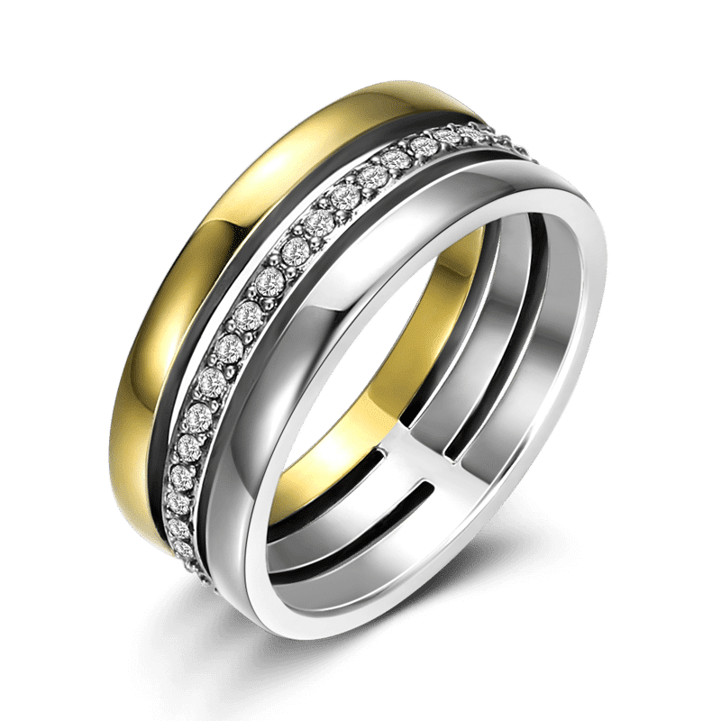 Soufeel Samsara Ring 14k Gold Plated 925 Sterling Silver