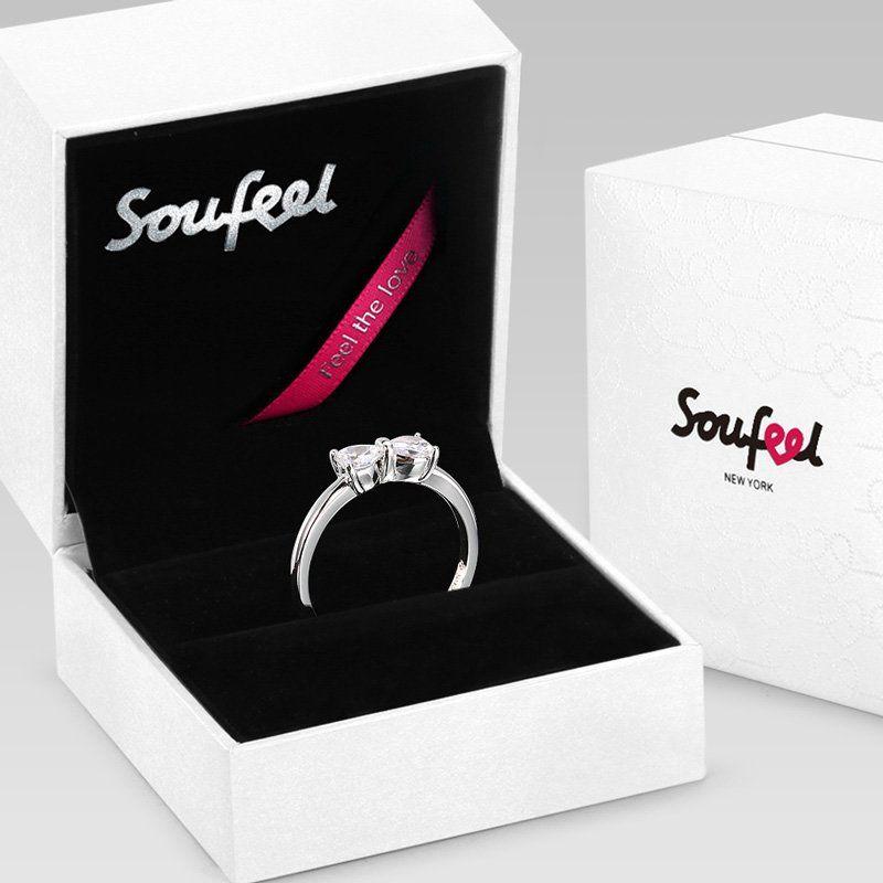 Soufeel Pretty Bowknot Ring 925 Sterling Silver