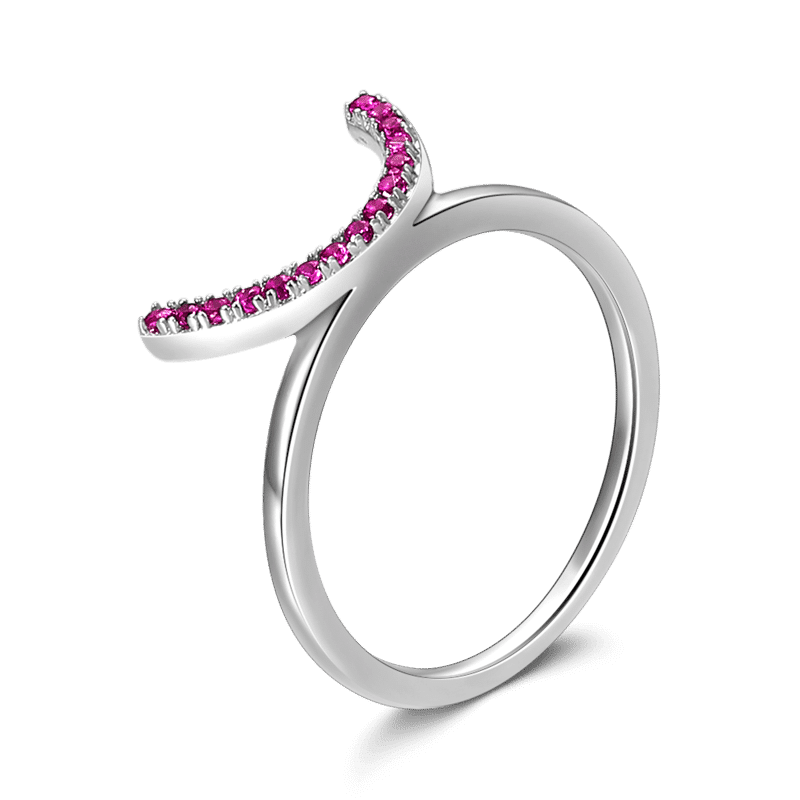 Soufeel Smile Ring 925 Sterling Silver