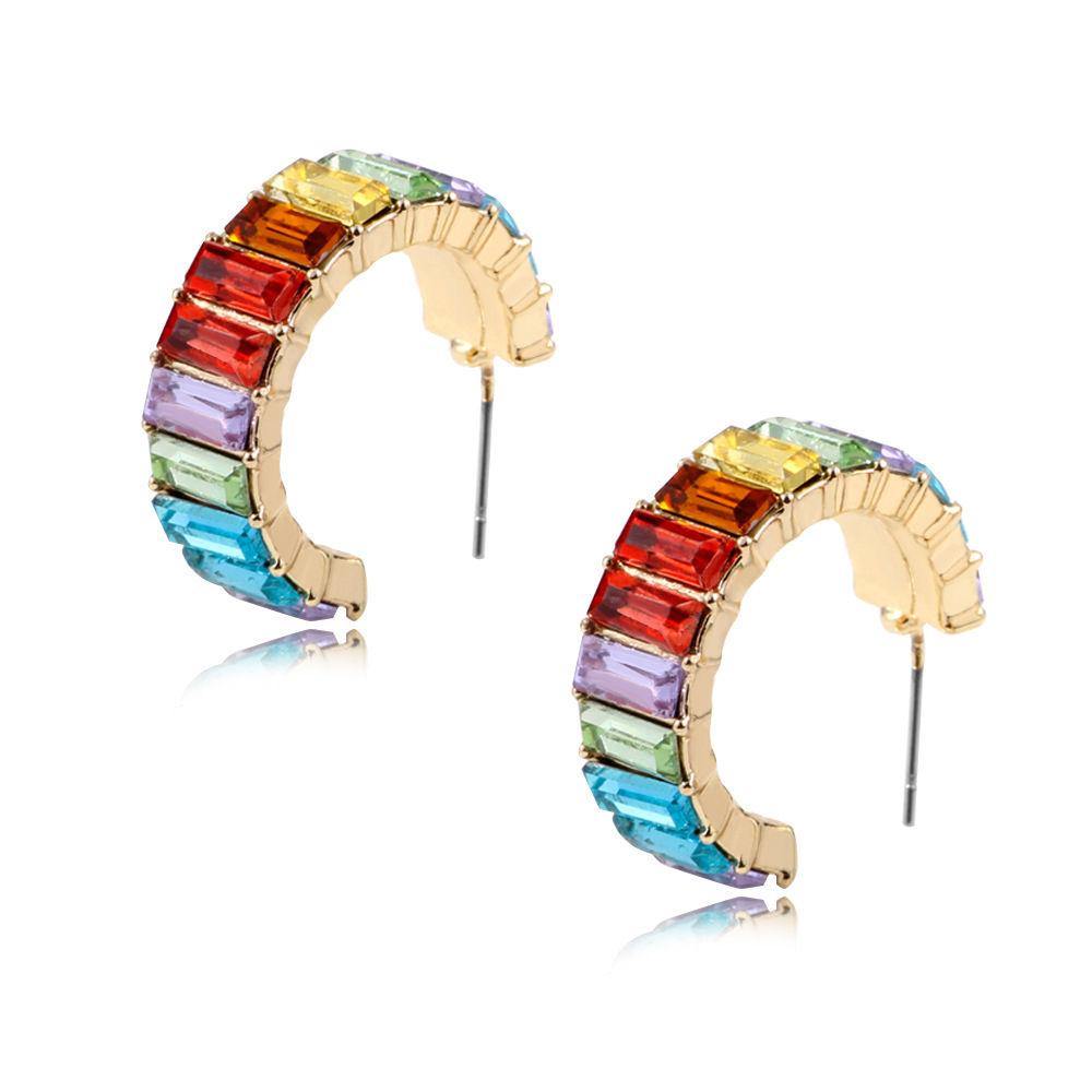 Colorful Earrings Alloy - soufeelus