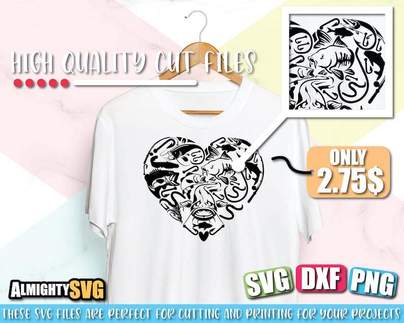 Fishing Bundle SVG Fishing SVG Cut Files For Cricut Silhouette#9