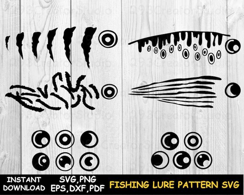 Fishing Lure SVG #14 Cut File Image