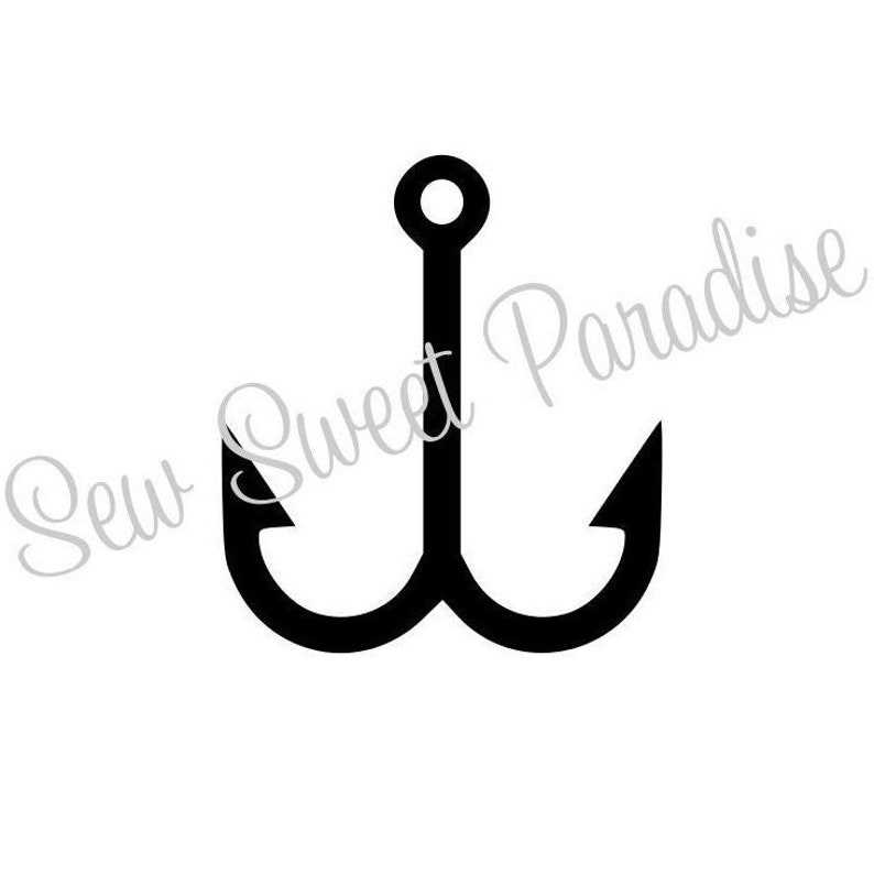 Fish Hook SVG Perfect for Crafting & Design Projects 