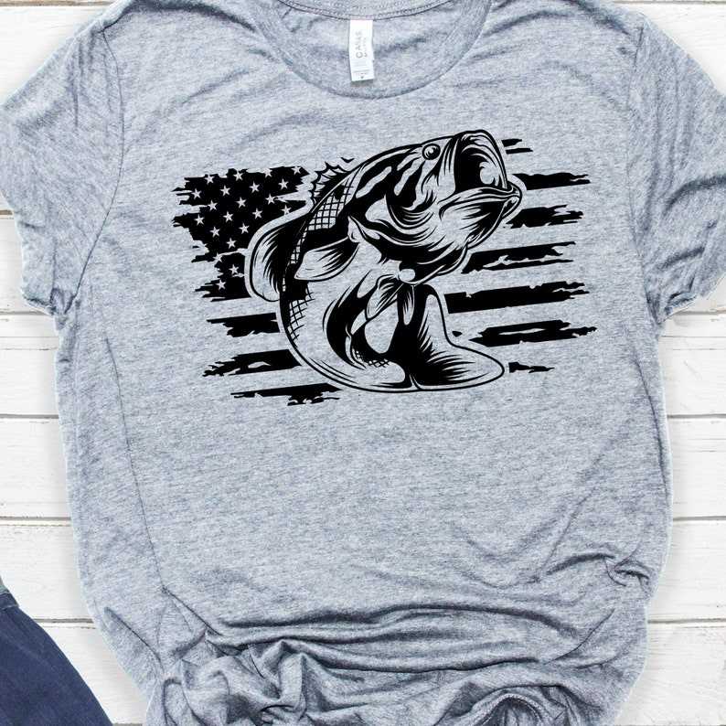 Bass Fishing SVG File Creativity and Fun Digital Download  