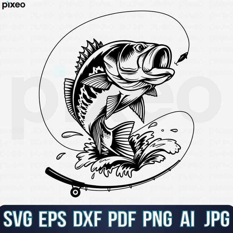 Download 25 Fishing SVG Bundle Designs For Your Craft Projects