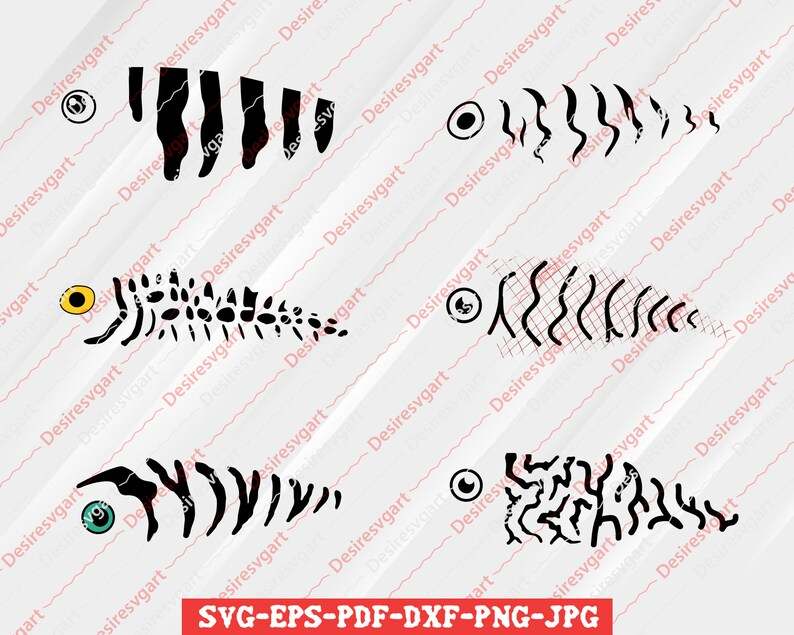 Fishing Lure SVG Bundle Fish Clipart Lure SVG Cut Files for Silhouette Cameo#5