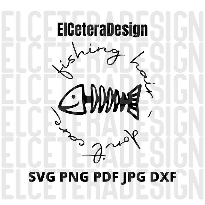 Fishing Hair Dont Care SVG Fishing SVG#6