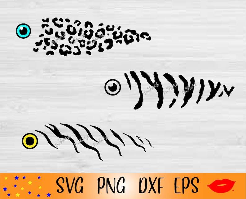 Fishing Lure Bundle SVG Fishing Lure Pattern SVG Files for Silhouette#3