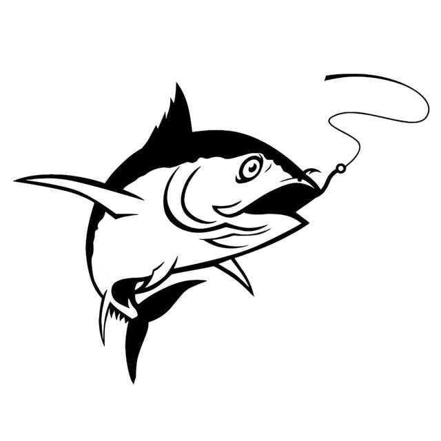 Fishing Silhouette SVG Free