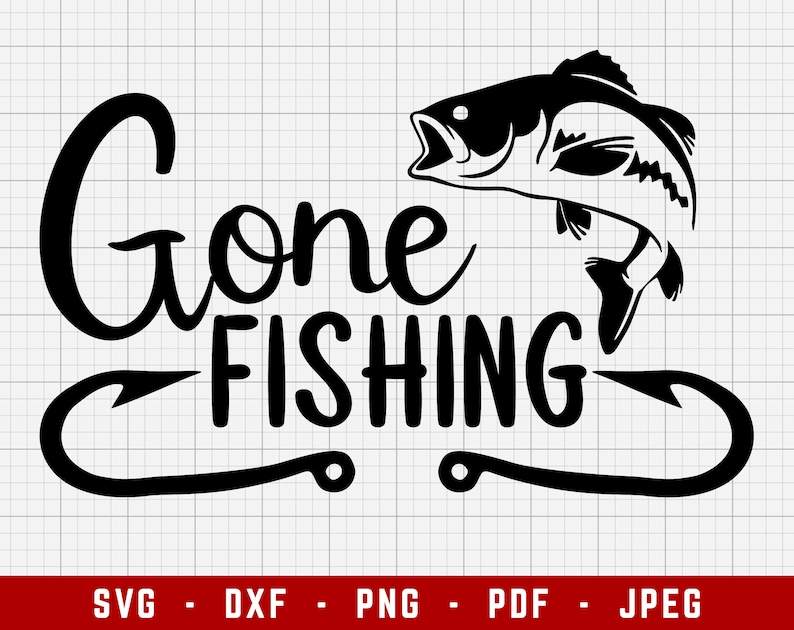 Crossed Fish Hooks Svg, Bass Fishing Svg, Fishing Hook Svg, Fisherman, Bass  Fish. Vector Cut File Cricut, Silhouette, Pdf Png Dxf. 