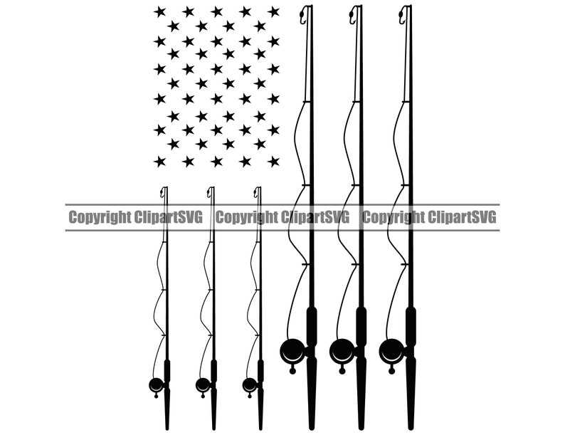 Fishing Pole SVG Creativity and Fun Digital Download  