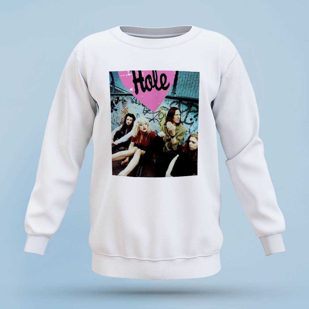 Hole sweatshirt online