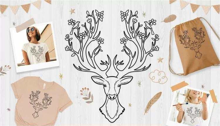 Deer SVG Free High Quality Perfect for your Design