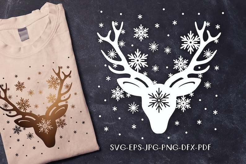 Deer Head SVG High Quality Perfect for your Design