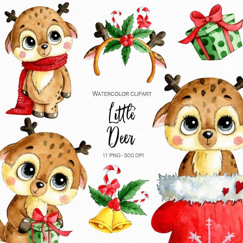 Christmas Deer SVG High Quality Perfect for your Design 