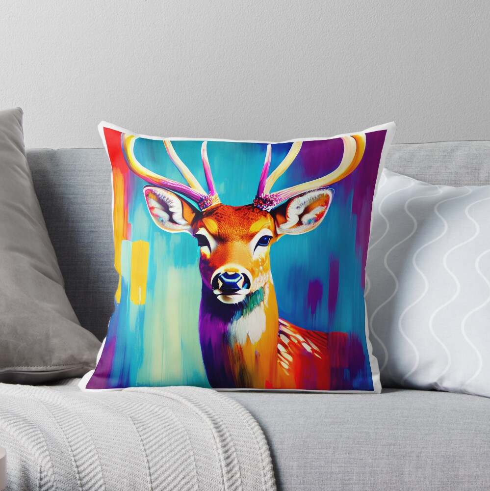 Free Deer SVG, Colorful Deer SVG Digital Download#1
