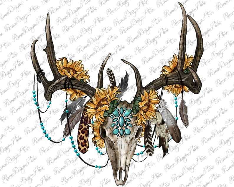 Deer Skull SVG High Quality Perfect for your Design 