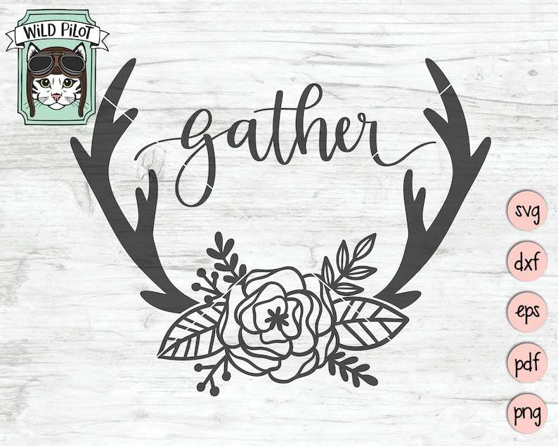 Deer Antler SVG High Quality Perfect for your Design