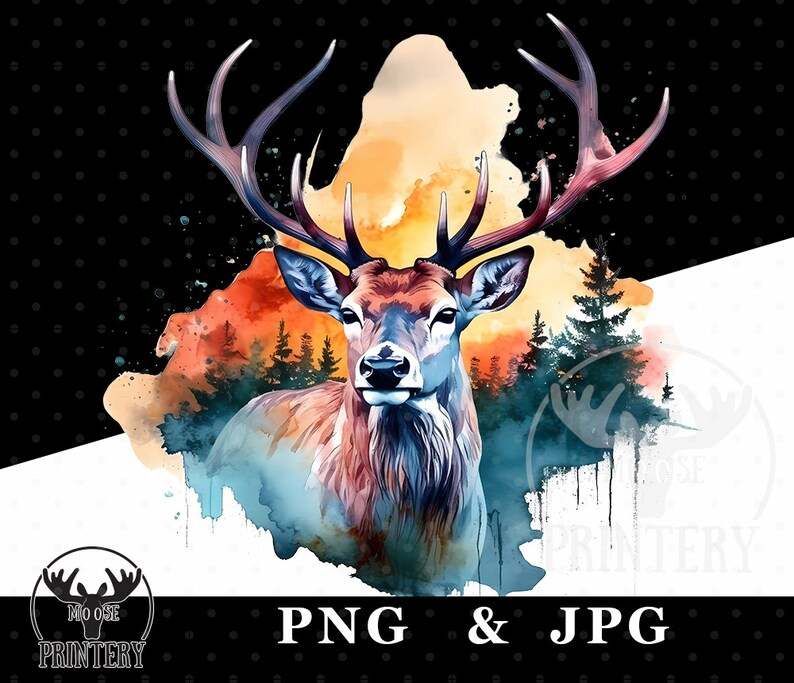 Deer Head SVG High Quality Perfect for your Design