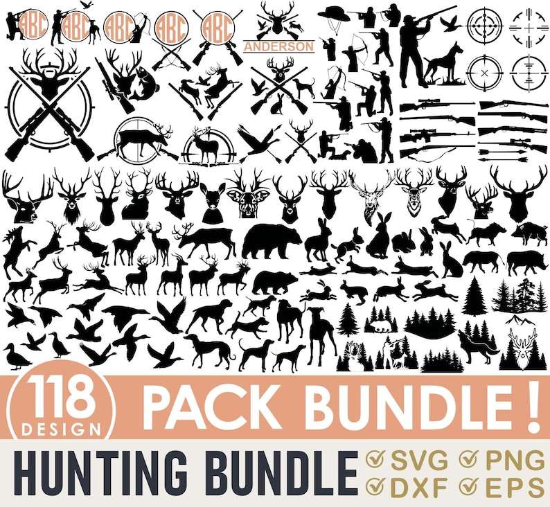 Deer Hunting SVG High Quality Perfect for your Design
