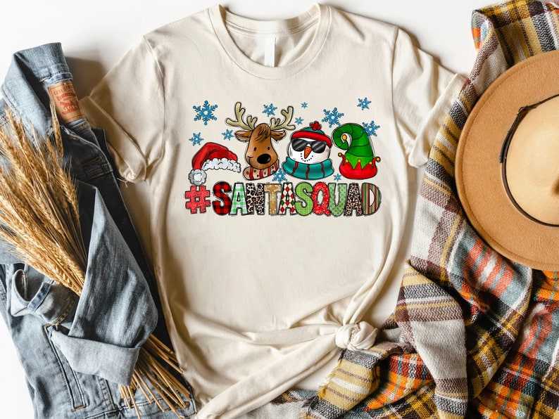 Santa Squad Png, Christmas Deer Png, Merry Christmas Png, Digital Download#2