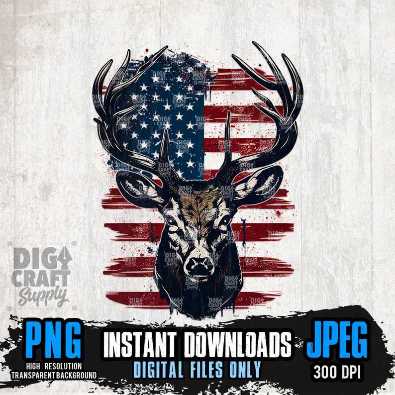 Deer Head SVG High Quality Perfect for your Design