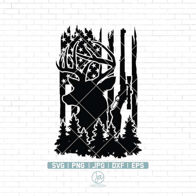 Deer Head SVG High Quality Perfect for your Design 