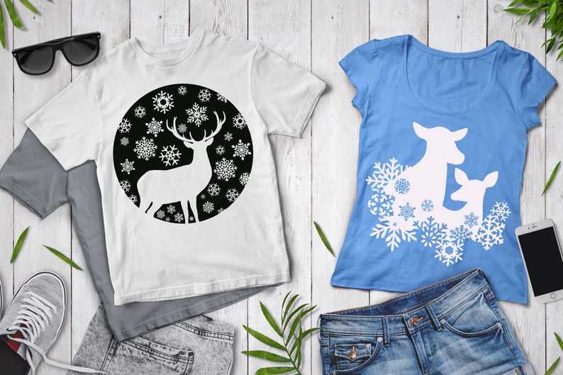 Christmas Deer SVG High Quality Perfect for your Design