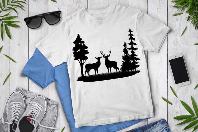 Deers Bundle SVG, Deer SVG Files for Silhouette & Cricut#2