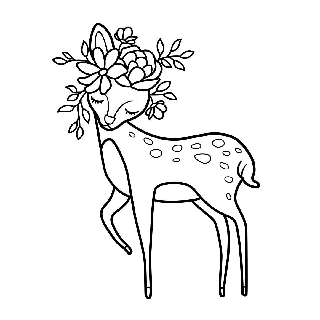Free Deer Christmas Reindeer SVG, Digital Download#2