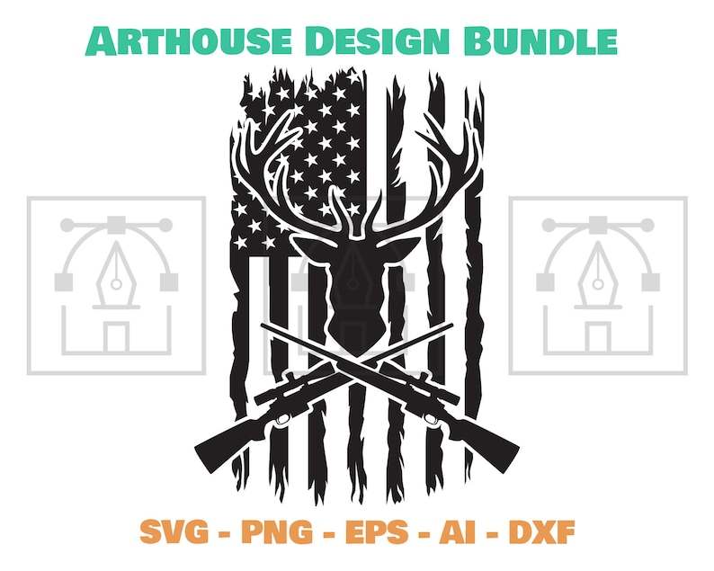 Deer Hunting SVG High Quality Perfect for your Design