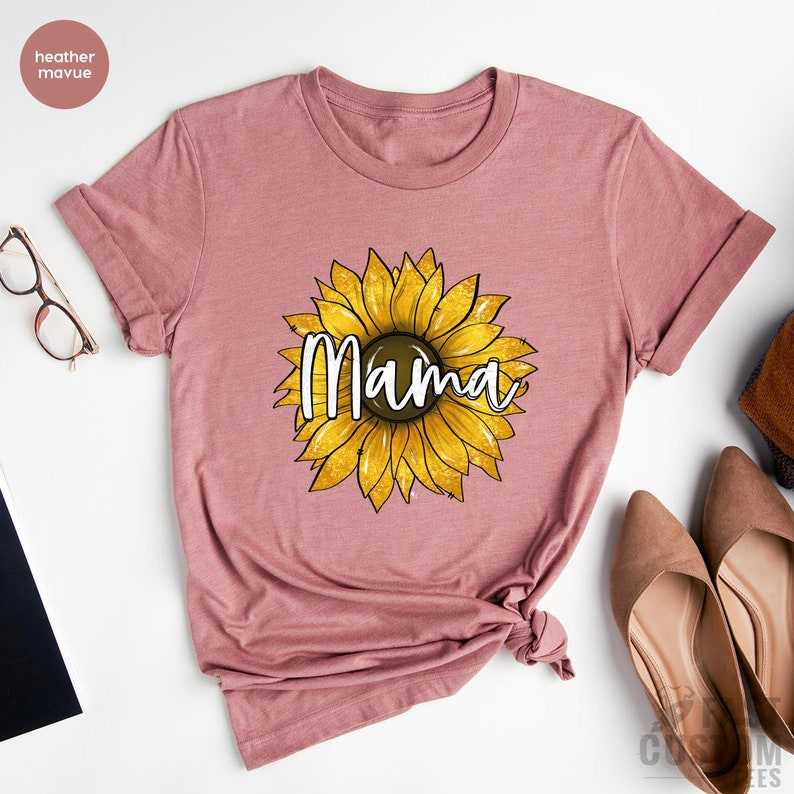 sunflower mom shirt