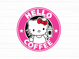 Hello Kitty LA Baseball Dodgers SVG, Hello Kitty Baseball