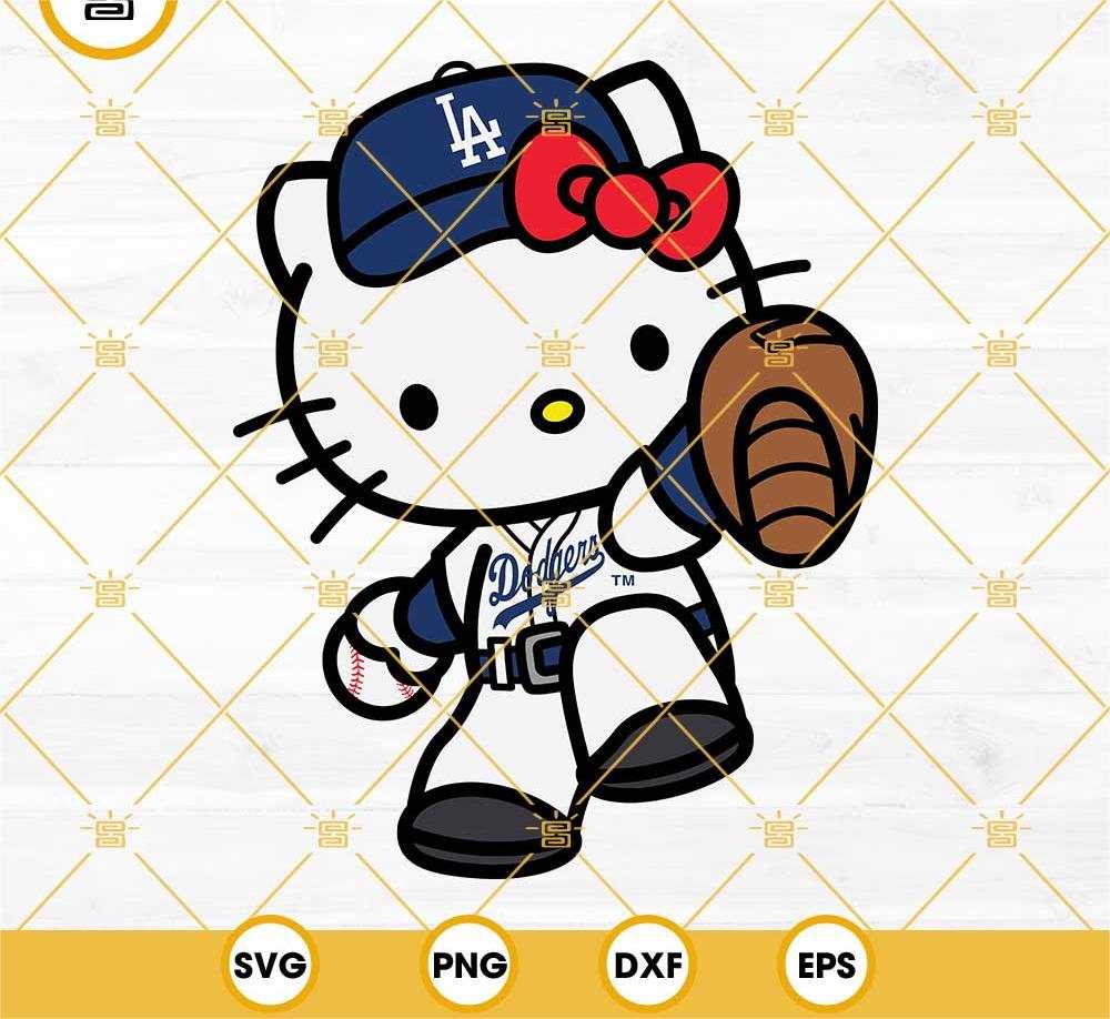 Make Hello Kitty Dodgers Svg On Everything