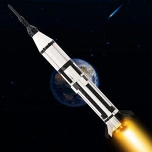 GOBRICKS NASA Saturn 1B 110 Scale Booster