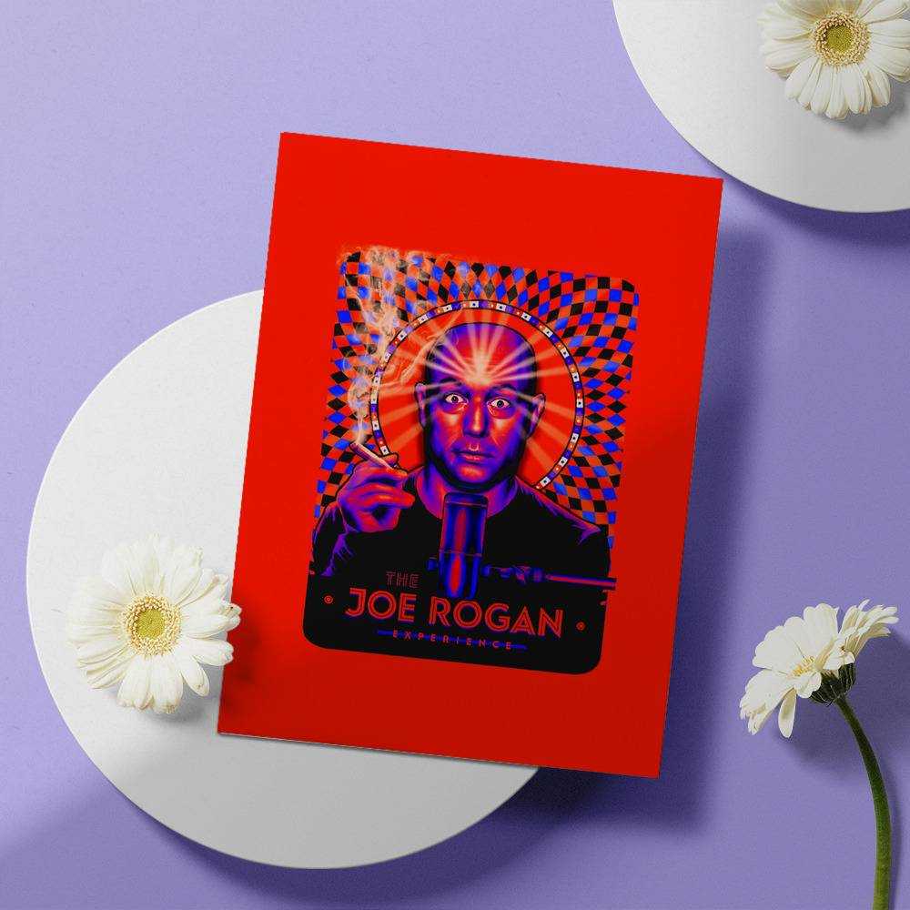 Joe Rogan Greeting Card Curiosity Killed The Cat Greeting Card