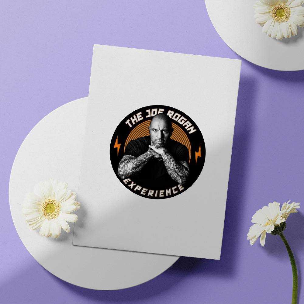 Joe Rogan Greeting Card Joe Rogan Experience Podcast Greeting Card