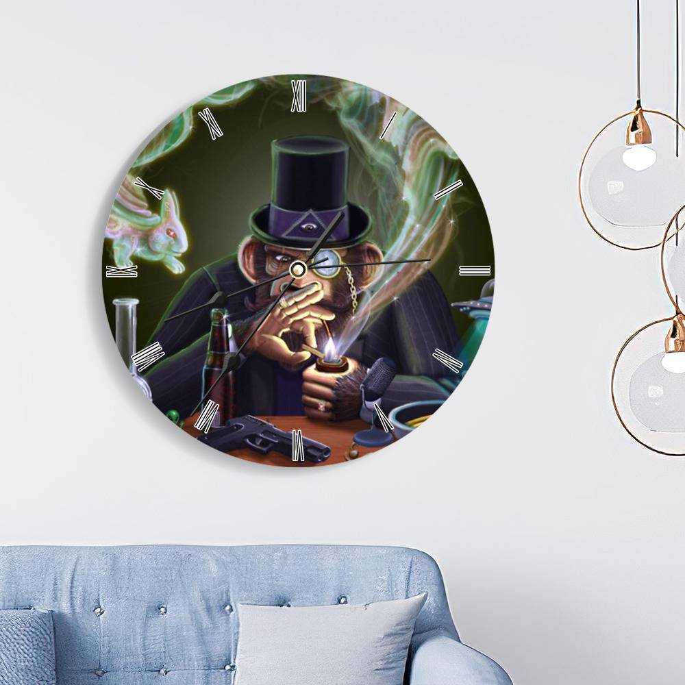 Joe Rogan Round Wall Clock Home Decor Wall Clock Gifts for Joe Rogan Fans The Joe Rogan Experience Wall Clock