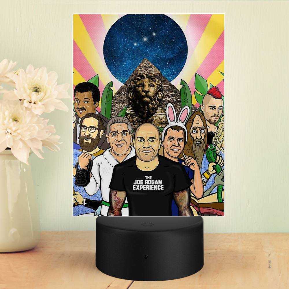 Joe Rogan Lamp Joe Rogan And Friends by Joe Rogan Lamp with Plastic Base