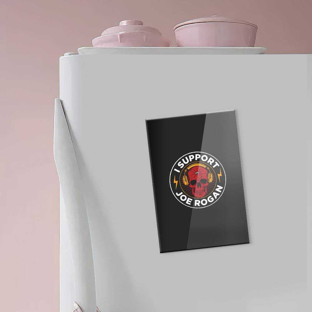 Joe Rogan Fridge Magnet I Support Fridge Magnet